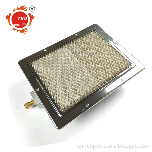 BBQ grill shawarma machine meat baking infrared catalytic ceramic gas burner for sale